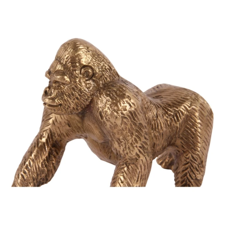 Socha gorily - mosaz - 11,5 cm