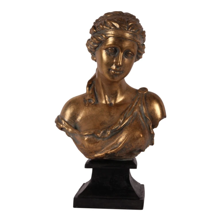 Busta - zlatá - 42,8 cm