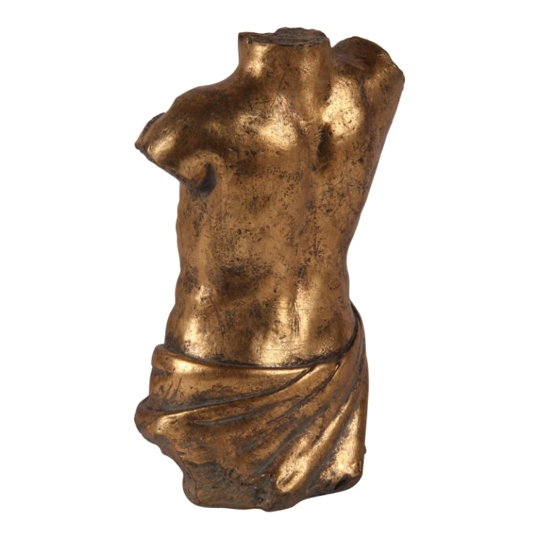 Busta - zlatá - 19 cm