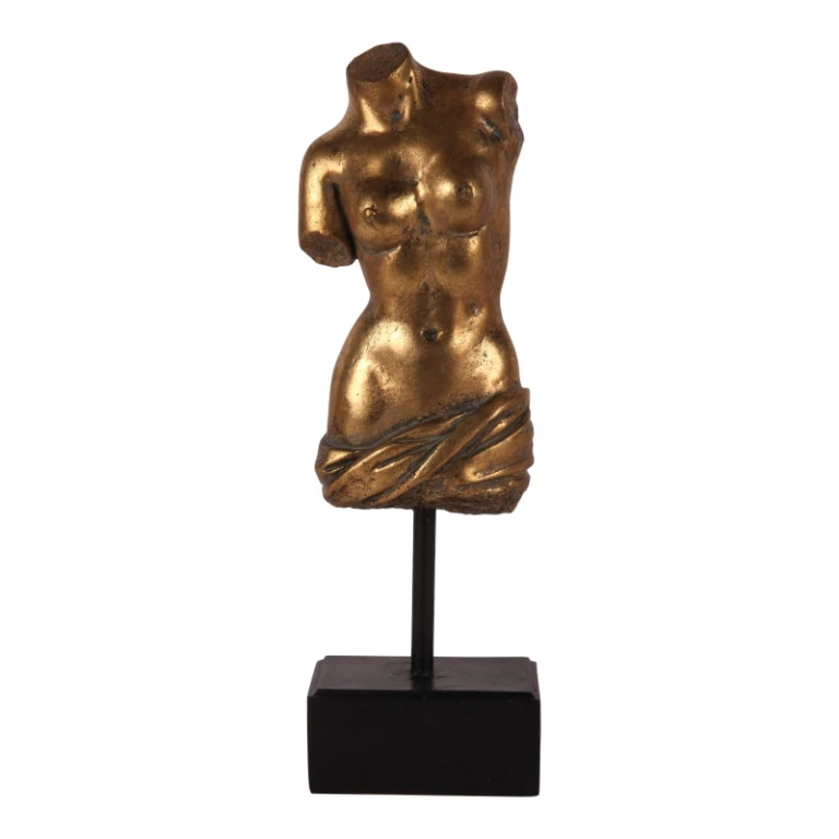 Busta - zlatá - 30,3 cm - 1 kus