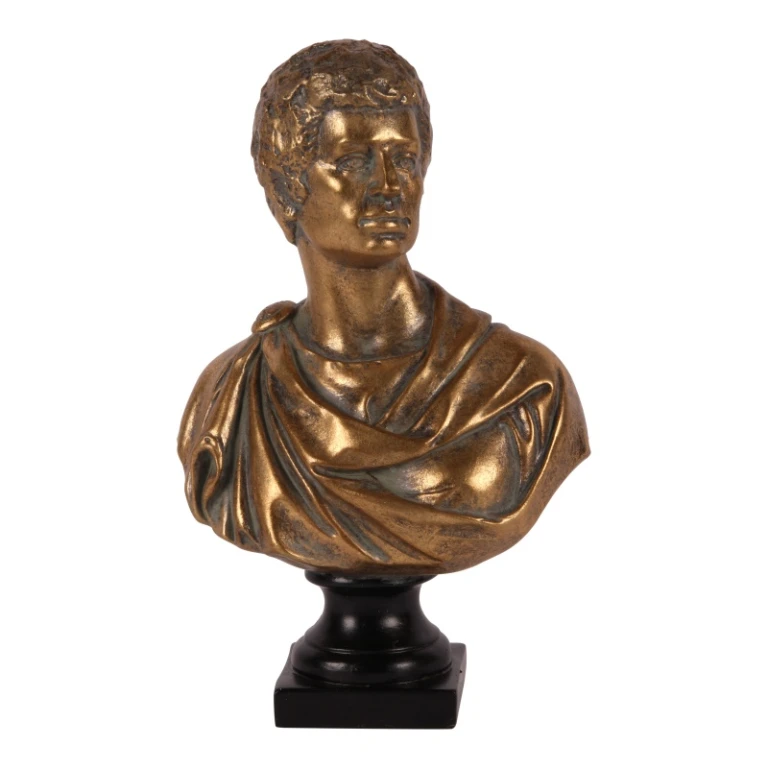 Busta - zlatá - 28,5 cm - 1 stuk