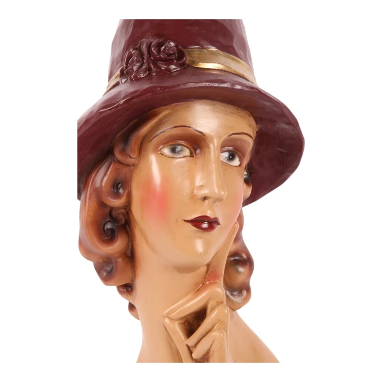 Busta ženy – hnědá – 44,5 cm