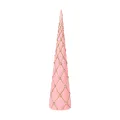 Miniatuurkerstboom - roze - 35,5 cm - kunsthars