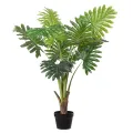 Umělá rostlina Philodendron Selloum – zelená – 100 cm – 1 kus