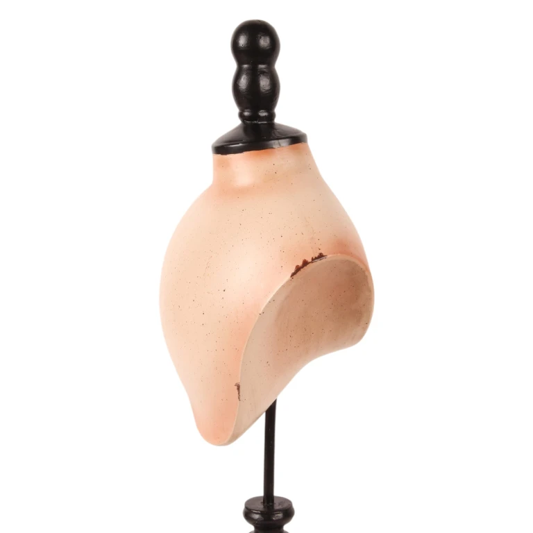 Busta hnědá - 46 cm