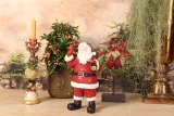 Kerstman - rood - 31 cm