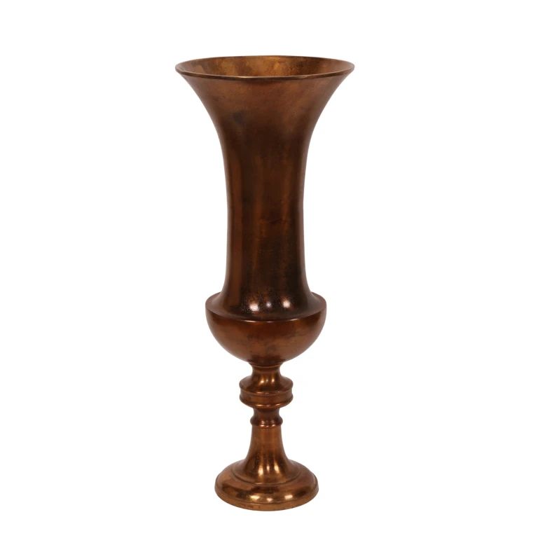 Váza - 73 cm - antický bronz - hliník