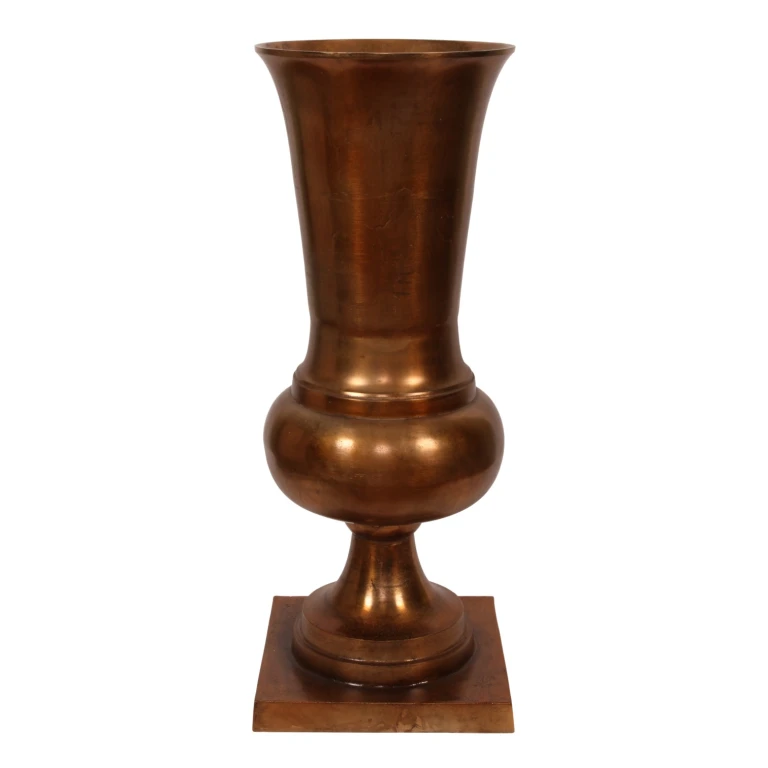 Váza - 86 cm - antické bronzové - hliník