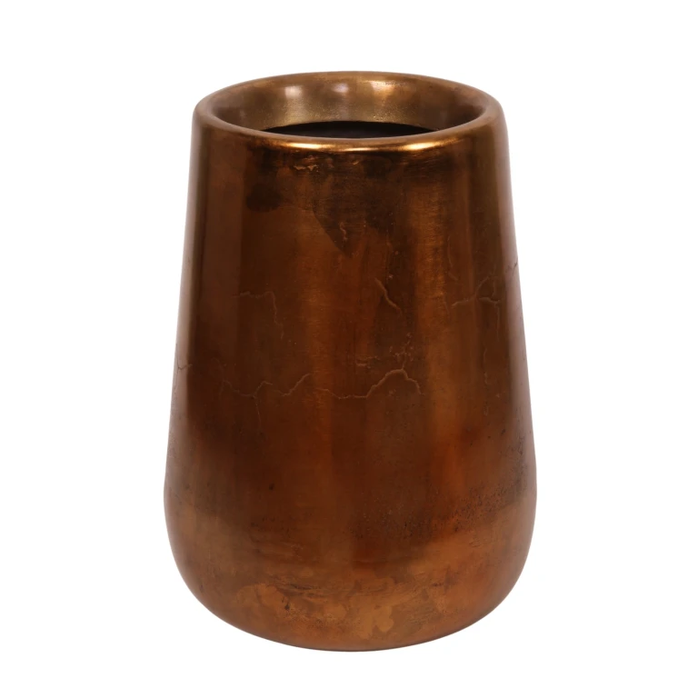 Dutch Style Flower Pot 45 cm - Antique Bronze - Aluminium