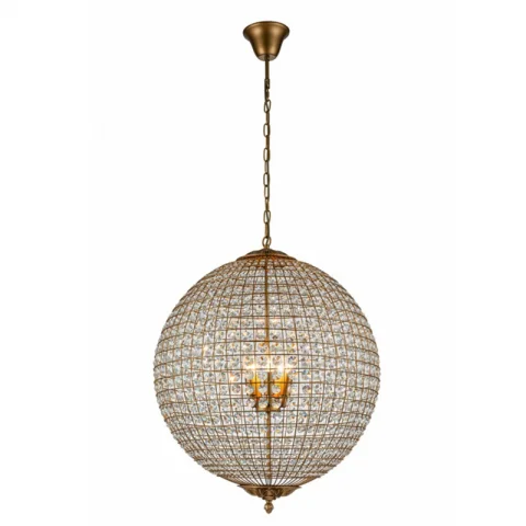 Dutch Style Kroonluchter Palazzo 63 cm - Goud - Glas