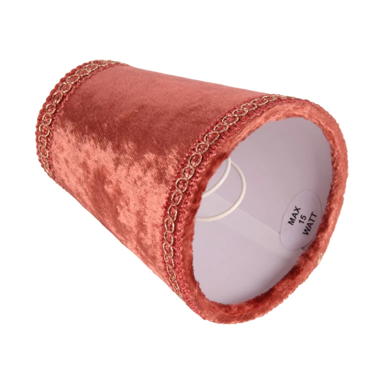 Stínidlo - 9 cm - červené - látka